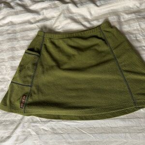 Olive Green Melanzana Skirt